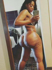 Black Shemales Booty Victoria - African Porn Photo: Tattooed black pornstar with thick ass ...